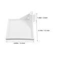 thumbnail image 2 of UPOUART 2Pcs Multifunctional Grow Tent Corner Shelf White Plastic for Camera and Hygrometer Holder, 2 of 8