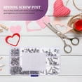 Dytern DIY 220 Pcs Binding Screw Posts DIY Scrapbook Nuts and Bolts for