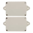 thumbnail image 1 of 2Pcs Plastic Electronic Enclosure Box Project Case Junction Box, 1 of 8