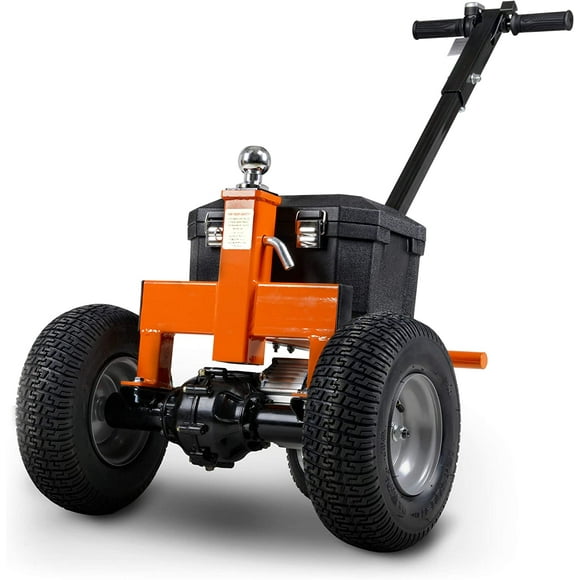 SuperHandy Chariot Utilitaire avec Attelage de Mobilité - Capacité de Remorquage de 2800 Lb, Système de Batterie 24 V 7 Ah