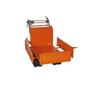 YARDMAX YD8203 Track Barrow 4.0 Cu ft/660 lb Capacity steel Wheelbarrow
