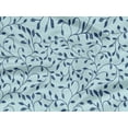 thumbnail image 5 of oneOone Rayon Baby Blue Fabric Leaves Sewing Material Print Fabric By The Yard 56 Inch Wide, 5 of 6