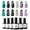 Aurora Dream, variant on modelones Ethereal Green Gel Nail Polish Set - 6 Colors Mermaid Lagoon Dark Green Gel Polish Kit Turquoise Glitter Gel Polish Soak OFF LED Spring Summer Manicure Nail Art Gel Salon DIY Gift