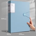 thumbnail image 3 of A4 Display Bookbinder With Plastic Sleeves 40/60/100 Pockets Art Portfolio Presentationbinder Portfolio Folder Display Book With Clear Sheet For Artwork Photo Document,Folder*1 Clearance, 3 of 9