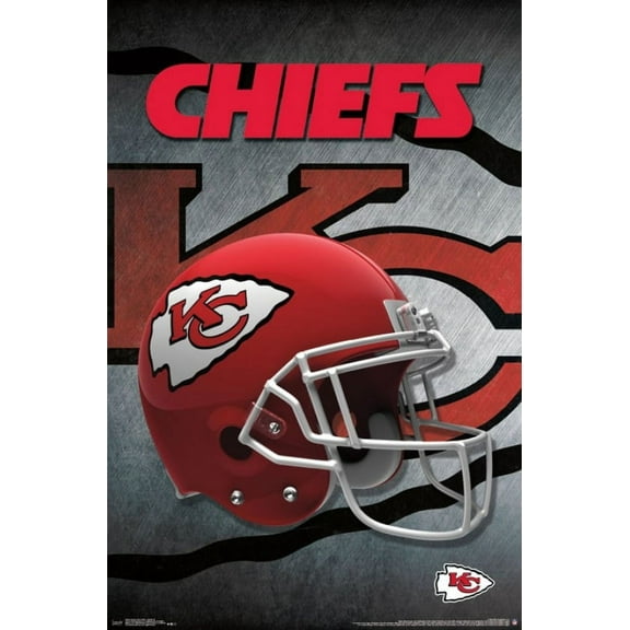 Kansas City Chiefs - Helmet 16 Laminated Poster Print (22 x 34)
