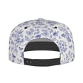 thumbnail image 4 of Balery Baseball Cap Flat Bill Hats for Men Adjustable Size for Running Workouts and Outdoor Activities All Seasons Dad Hat(Floral Butterfly ), 4 of 9