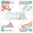 thumbnail image 2 of WILLED Bunion Cushion Protector, 4 Packs of Bunion Corrector Pads with Separator for Big Toe, Gel Shield for Foot Pain Relief, Calluses, Corns, 2 of 7