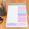 thumbnail image 3 of Dayesque Daily Schedule Planner Notepad Simple Blank Writing Pad for Office, Study, Business Use Paper Notebook, 3 of 9
