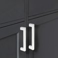 thumbnail image 3 of Hardware Del Gabinete Manijas Tiradores Acero Inoxidable para Vestidor, 3 of 6