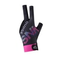 thumbnail image 2 of Guante de Billar Zulema Antideslizante Mano Izquierda 3 Dedos Negro Rosa, 2 of 8