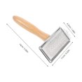 thumbnail image 2 of Luxshiny 2Pcs Needle Felting Craft Brush Made Of Iron For Beginners And DIY Craft Enthusiasts, 2 of 6