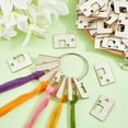 thumbnail image 3 of 100Pcs Wood Thread Stitch Bobbins Rectangle Embroidery Floss Winding Board Card 1.5x1 Inch Needlework Thread Organization with Floss Ring for Craft DIY Sewing Storage Supplies, 3 of 9