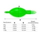 thumbnail image 3 of Flotadores de deriva de pesca LED Flotador de pesca Bobber Impermeable Ligero (50g verde), 3 of 3