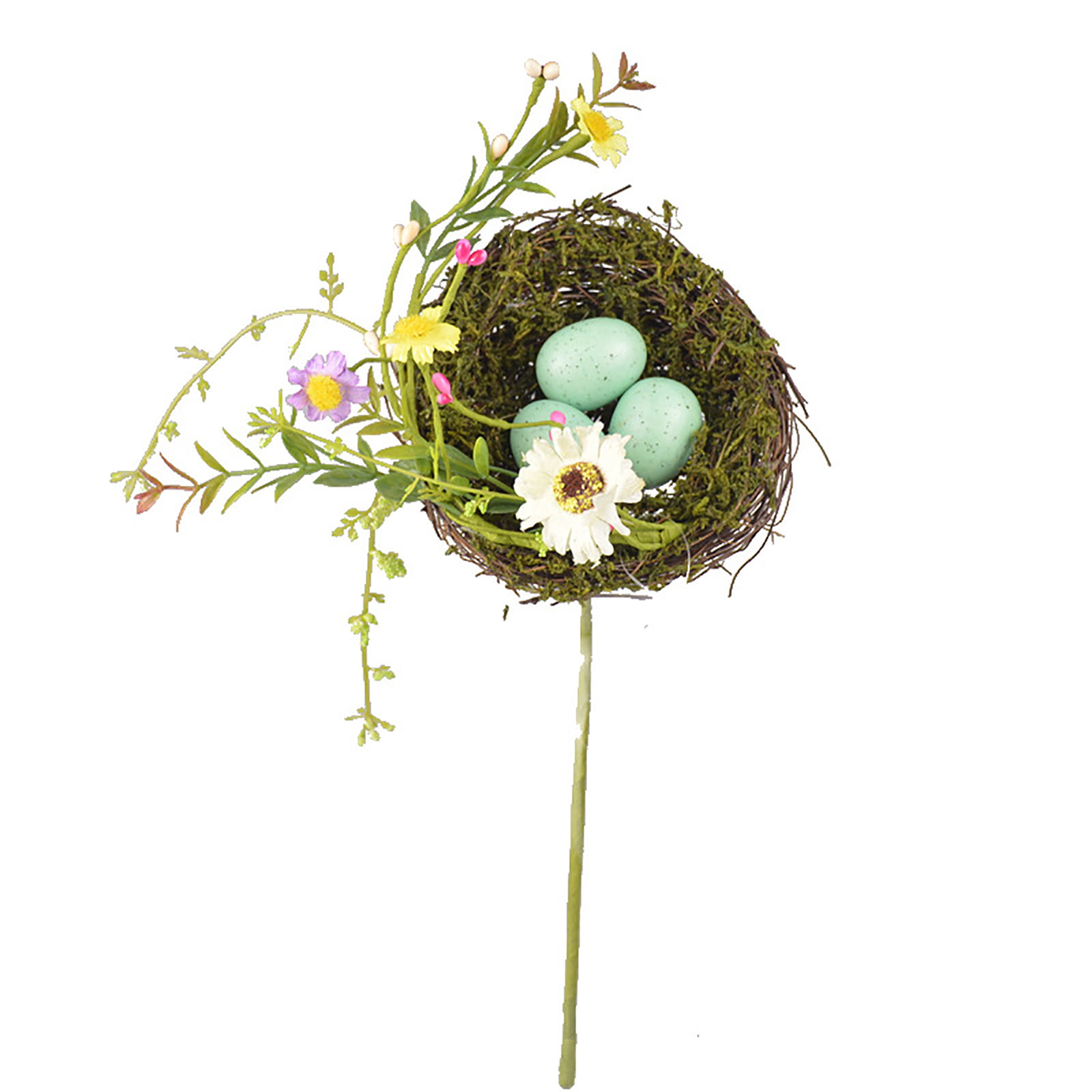 1pcs Rattan Bird's Nest Bird Nest Easter Supplies 