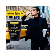 got2b Ultra Glued Invincible Styling Gel Hair Gel 1.25 oz (Pack of 2)