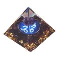 thumbnail image 1 of Orgone Pyramid,Chakra Resin Healing Meditation Power Stone Pyramid for Positive Energy, 1 of 8