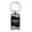 Silver, variant on Dodge Longhorn Skull Rectangular Wave Key Fob (Red)