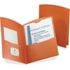 TOPS, OXF5062580, Oxford Contour Twin Pocket Folders, 25 / Box, Orange