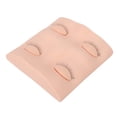 thumbnail image 4 of False Eyelashes Extension Practice Mannequin Head, Small Reusable Detachable  Makeup Training Head Model PVC Soft Silicone  For Display Pink,Skin Color,Coffee Color, 4 of 8