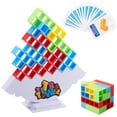 thumbnail image 1 of Juego de mesa apilable Tetra Tower Game Usoway de 48 piezas, 1 of 7
