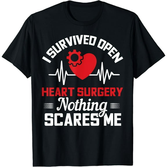 Funny Open Heart Bypass Surgery Recovery Get Well Gift T-Shirt