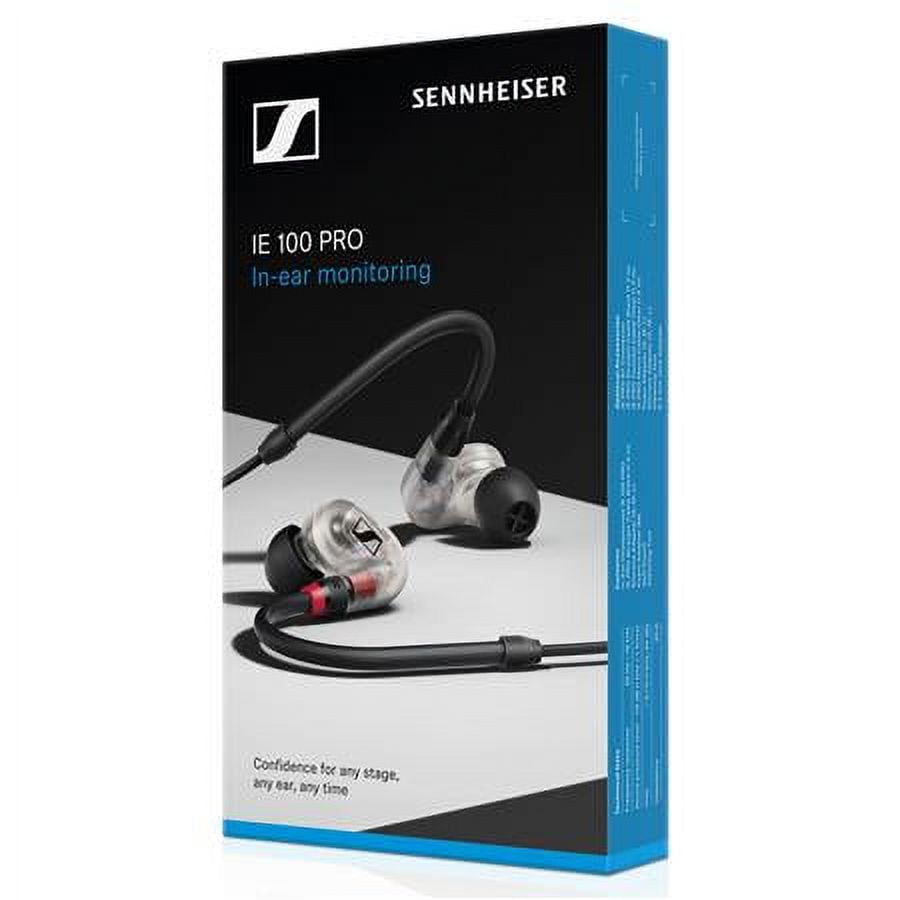 Sennheiser Professional IE 100 PRO Dynamic In-Ear Monitoring Headphones,  Black
