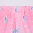 thumbnail image 4 of ATAIKU Pajamas for Little Girls Short Sleeve Summer Pjs Kids Toddler Sleepwear 2 Pieces Lounge Set - Mermaid 6 Years, 4 of 8