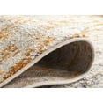 thumbnail image 5 of SAFAVIEH Madison Laila Damask Area Rug, Cream/Orange, 12' x 18', 5 of 7