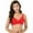 Red, variant on Intimates | Push-up Women V-Neck Underwire Padded Lace Brassiere Bra | 1 Piece Red Size 40B