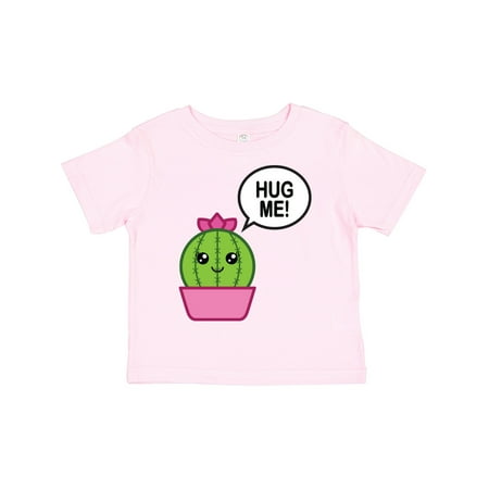 

Inktastic Hug Me with Little Cactus Gift Toddler Toddler Girl T-Shirt