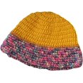 thumbnail image 5 of CoCopeaunts Bucket Hats for Women Color-Blocked Knitted Hand-Woven Autumn Winter All-Match Sun Protection Basin Caps for Girl, 5 of 8