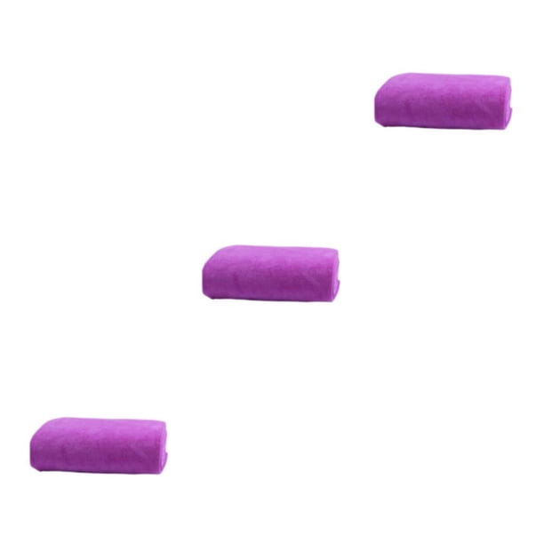 Toalla de Baño de Microfibra Absorbente de Agua Matsuzay Spa Fitness Paño para El Hogar Baño Púrpura 80180 Grueso