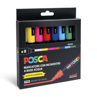 POSCA MOP'R Permanent Paint Markers, Pack of 8 - Walmart.com