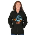 thumbnail image 3 of Pacman Eating Zip Up Hoodie Men's Women's Brisco Brands M, 3 of 6
