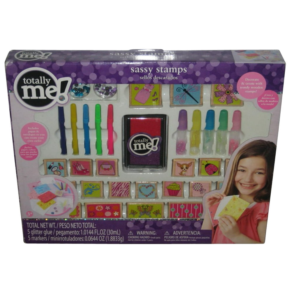 Totally Me! Sassy Stamps Toys R Us Girls Toy Craft Play Set Walmart