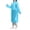 Z2-Sky Blue-frostluinai women raincoat, variant on Frostluinai Womens Portable Rain Poncho Hooded Heavy Duty Waterproof for Storm Summer Travel Lightweight