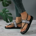 thumbnail image 2 of Dakaela Women's Sport Sandals Casual Summer Hiking Walking Water Flat Shoes Arch Support Flip Flops, 2 of 7