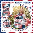 thumbnail image 4 of 250th Anniversary American Flag Outdoor 1776-2026, Fourth of July Double Sided Flag, 3 Layer Patriotic Garden Banner with Light Blocking, US Flag for Home Decor, 4 of 8