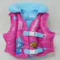 thumbnail image 3 of Hienoo Boys Girls Flotation Aid Life Jacket Lightweight Swimwear Inflatable Vest for Kids, 3 of 4