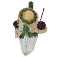 thumbnail image 3 of Northlight 18.5" Red and White Fishing Santa Claus in a Canoe Christmas Tabletop Decoration, 3 of 4