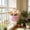 Pink, variant on Rustic Style Flower Hanging Basket Wall Planter,Plastic Vines Woven Wall Mounted Vases Flower Baskets and Pots That Require No Drilling Suitable For Decorating Living Room Garden and Patio(Pink)