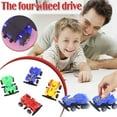 thumbnail image 2 of Kids Gift Educational Back Mini Car Kids Toys For Boys Baby Model Cartoon Toy Vehicle Party Pull Birthday Plastic Education mini toy car 6PCS, 2 of 9