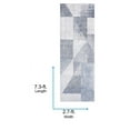 thumbnail image 5 of Livabliss Washable Rugs for Living Room, 3x7 Lillian Modern Charcoal Runner Area Rug, Bedroom Dining Room Home Decor Stain Resistant Carpet (2'7" x 7'3" Runner), 5 of 7