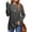 Grey, variant on Fantaslook Long Sleeve Shirts for Women Crew Neck Casual Tunic Tops Lightweight Pullover
