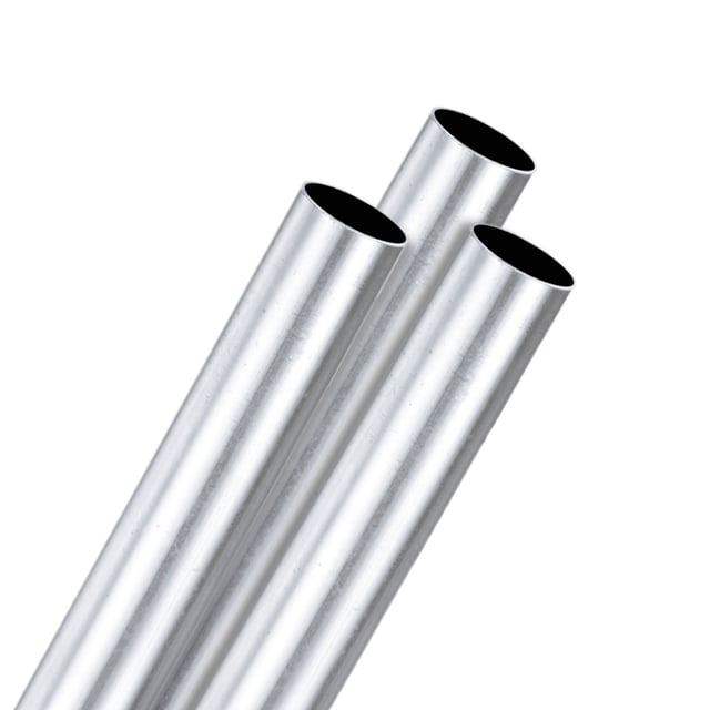 Tubo redondo de aluminio 6063 en paquete de 3, 20mmx23mm (IDxOD) longitud de 300mm