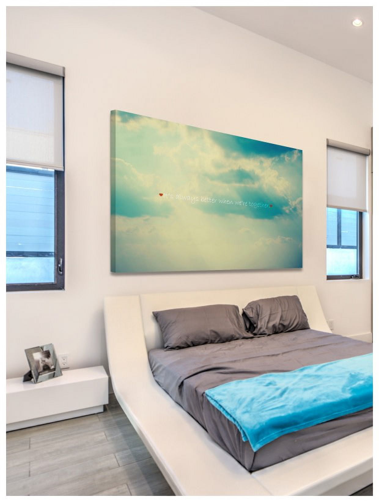 "When We're Together" Painting Print on Canvas