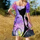thumbnail image 5 of Camisa de peluquero estilista Vestido de manga corta Vestido largo de mujer Ropa de verano para mujer Falda de verano Vestido lindo, 5 of 7