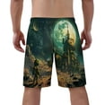 thumbnail image 3 of NICKSUN Men's Swim Trunks, Cute Print Quick Dry Summer Board Beach Shorts with Mesh Lining and Pockets, 3 of 6