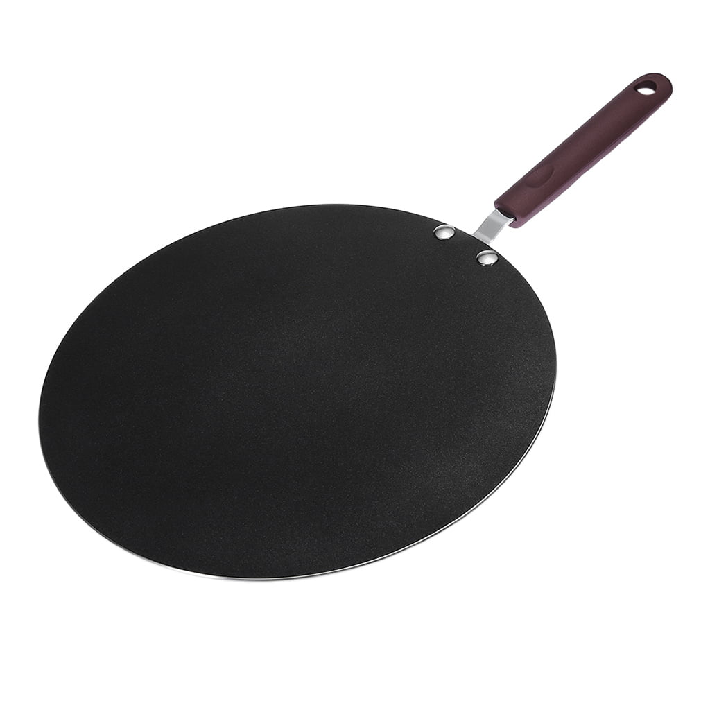 30cm Iron Tawa Pan Flat Non stick Heavy Duty Naan Rooti Chapati Pancake Pan 