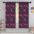 thumbnail image 5 of Pioneer Flower Floral Print Pattern Insulated Teens Curtains Set Of 2, Bedroom Essentials, Toddler Room Decor 42"x63", 5 of 5
